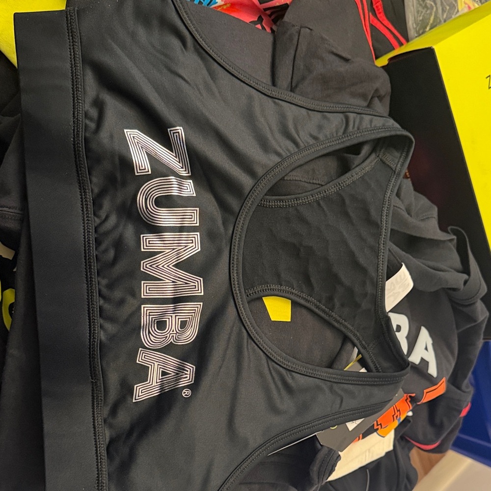 Zumba Fitness Black Sports Bra